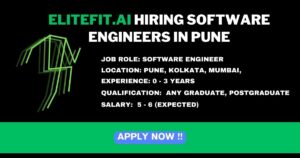 Jobs for Freshers In Pune 2024