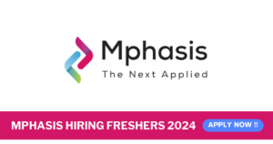 Jobs for Freshers 2024