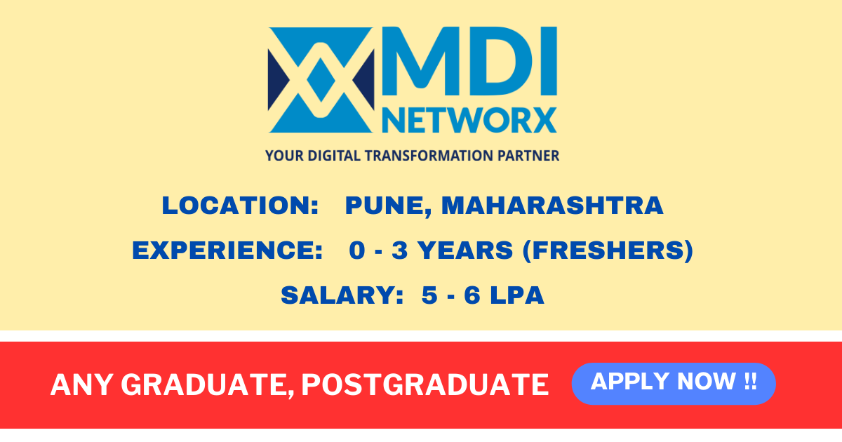 Off Campus Jobs In Pune 2024